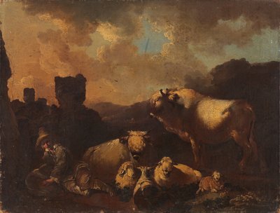 Hollantilainen tarina (Paimentyttö) tekijältä Christian Wilhelm Ernst Dietrich