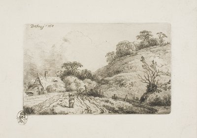 The Cornfield (Rembrandt Manner) tekijältä Christian Wilhelm Ernst Dietrich