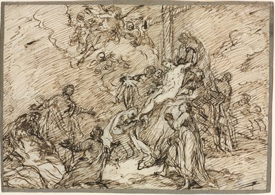 Deposition recto, 1700-luvun toinen puoli. tekijältä Christian Wink