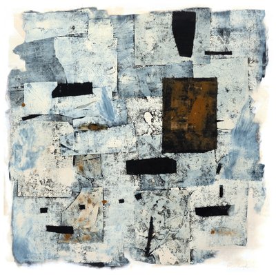 Ochre Door, 2016 (monopainoväri /kollaasi) (monopainoväri /kollaasi) tekijältä Christina Fedyk