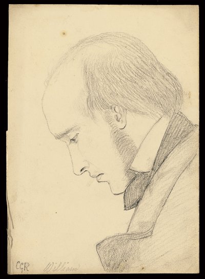 William Michael Rossettin muotokuva tekijältä Christina Georgina Rossetti