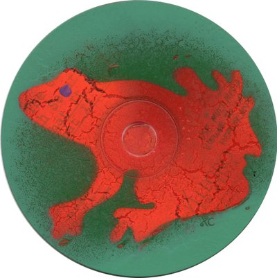 Sammakko n.2023 (akryyli CD:llä) tekijältä Christina Saj
