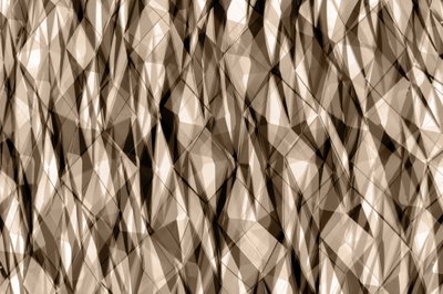 Abstrakti sepia-geometria tekijältä Christina Sillen