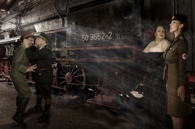 Historiallinen rautatieasema tekijältä Christine von Diepenbroek