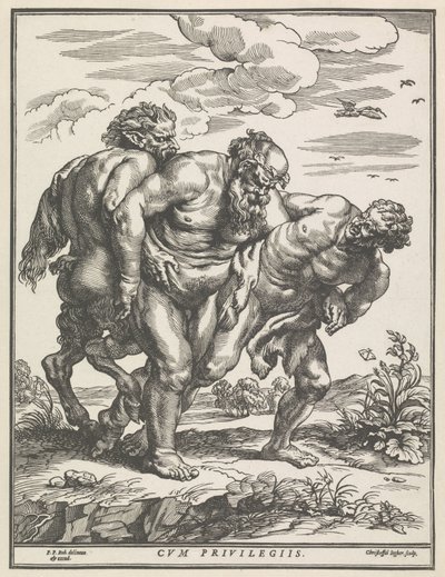 Dronken Silenus tekijältä Christoffel Jegher