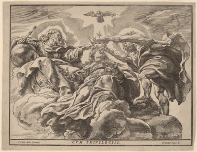 Neitsyen kruunaus tekijältä Christoffel Jegher after Sir Peter Paul Rubens