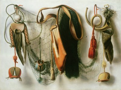 Trompe lOeil of Hawking Equipment tekijältä Christoffel Pierson