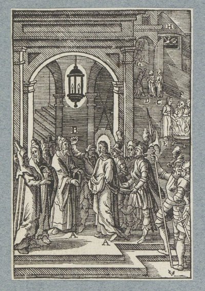 Kristus Hannakselle tekijältä Christoffel van Sichem (II)