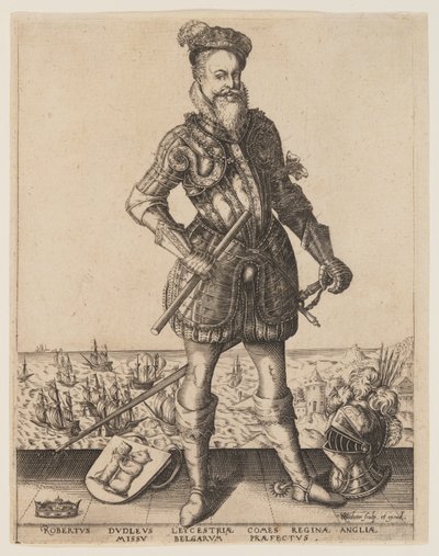 Robert Dudley, Leicesterin jaarli tekijältä Christoffel van Sichem I
