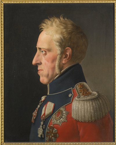 Frederic VI de Danemark - Frederick VI:n muotokuva Tanskasta (1768-1839) - Christoffer-Wilhelm Eckersberg (1783-1853). Öljy kankaalle tekijältä Christoffer Wilhelm Eckersberg