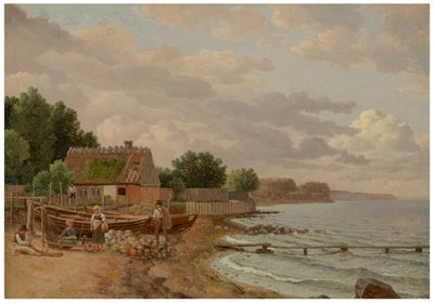 Näkymä Taarbaeckistä (Party from Taarbaeck) tekijältä Christoffer Wilhelm Eckersberg