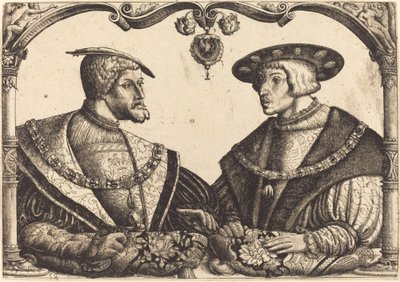 Keisari Kaarle V ja Ferdinand I tekijältä Christoph Bockstorfer