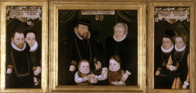 Johann Wilhelm von Sachsenin triptyykki, 1587 tekijältä Christoph Leutolph