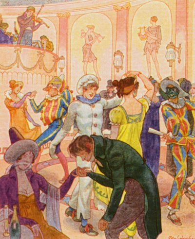 Redoute / Redoubt (värilitra) tekijältä Christophe (1856-1945)