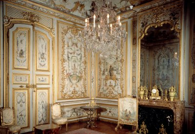 Näkymä apinoiden kabinetista tai "La Grande Singerie": Christophe Huet (1700-1759) 1737 Chantilly, Musee Conde tekijältä Christophe Huet