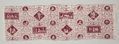 Kuparipainettu puuvillanauha, 1795-1799. tekijältä Christophe Philippe Oberkampf