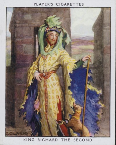 Kuningas Richard II (väri litho) tekijältä Christopher (after) Clark