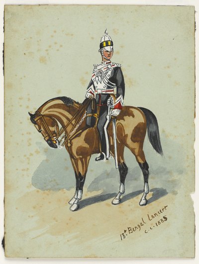 13. Bengal Lancers, noin 1914 tekijältä Christopher Clark
