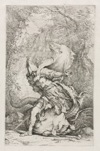 Jason ja lohikäärme tekijältä Christopher Richard Wynne Nevinson