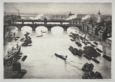 Lontoon sillat tekijältä Christopher Richard Wynne Nevinson