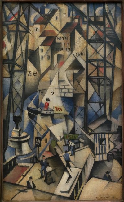 Vanha satama tekijältä Christopher Richard Wynne Nevinson