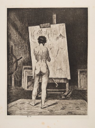 The Connoisseur, pubi. 1922. tekijältä Christopher Richard Wynne Nevinson
