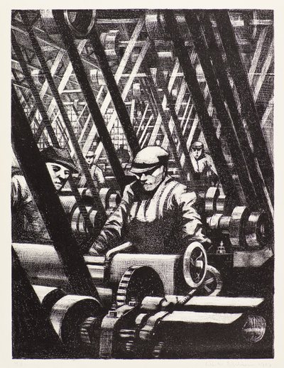 Moottorin tekeminen tekijältä Christopher Richard Wynne Nevinson