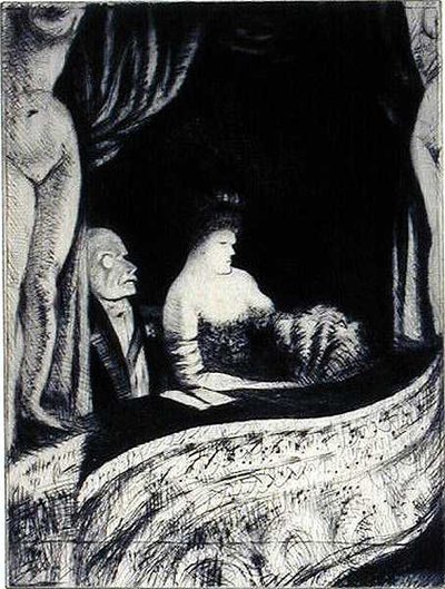 Menestys (laatikko teatterissa) tekijältä Christopher Richard Wynne Nevinson