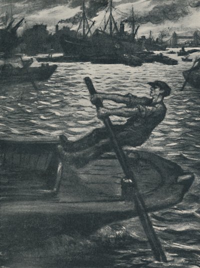 Proomu, 1920 tekijältä Christopher Richard Wynne Nevinson