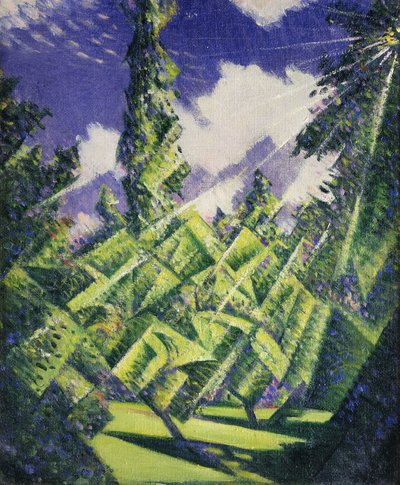 Neljä vuodenaikaa: Kesä, noin 1919 tekijältä Christopher Richard Wynne Nevinson