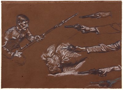 Tutkimuksia "Mametz Woodille", vuodelta 1916. tekijältä Christopher Williams