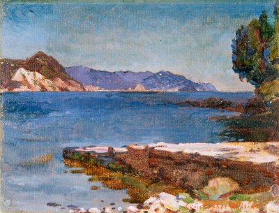 "Ligurian rannikko Rapallosta", 1893-1934 tekijältä Christopher Williams