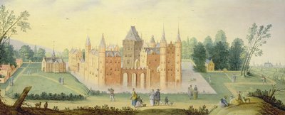 Abbey ja Chateau Egmondissa tekijältä Claes Jacobsz van der Heck