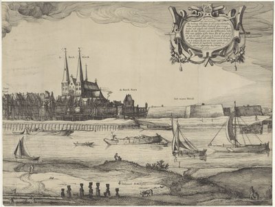 Deventerin profiili (levy IV) tekijältä Claes Jansz. Visscher (II) (possibly)