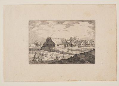 Maatiloja ja valkaisupeltoja, näkymiä Haarlemin ympäristöstä (Plaisante Plaetsen) tekijältä Claes Jansz. Visscher