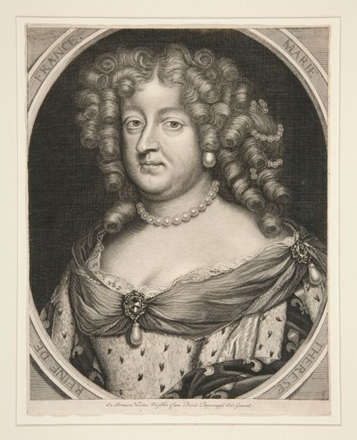 Marie Therese, Ranskan kuningatar tekijältä Claes Jansz. Visscher