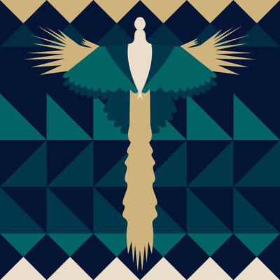 Atsteekkien riikinkukko tekijältä Claire Huntley