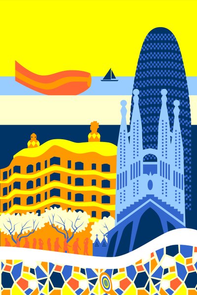 Barcelona tekijältä Claire Huntley
