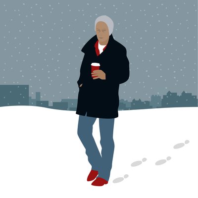 Kahvi lumessa tekijältä Claire Huntley