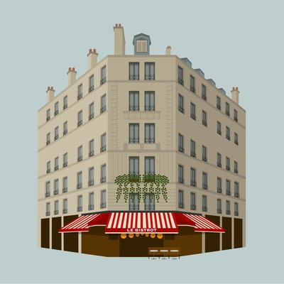Le Bistrot tekijältä Claire Huntley