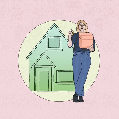 Oma koti, 2024 (digitaalinen) tekijältä Claire Huntley