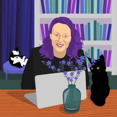 Omakuva tekijältä Claire Huntley