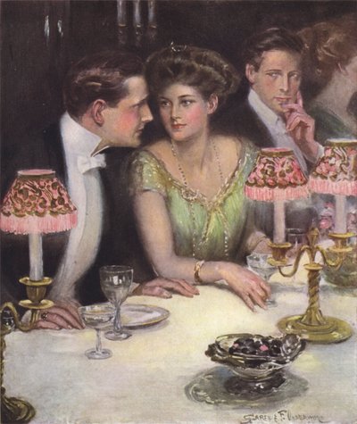 Vain kaksi illallisella tekijältä Clarence F. Underwood