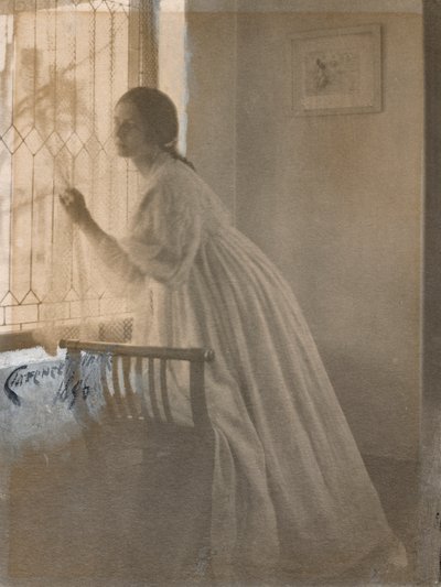 Ikkunalla, 1896. tekijältä Clarence H. White
