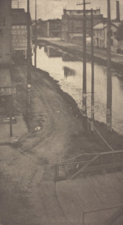 Telegraph Poles, n. 1900. tekijältä Clarence H White