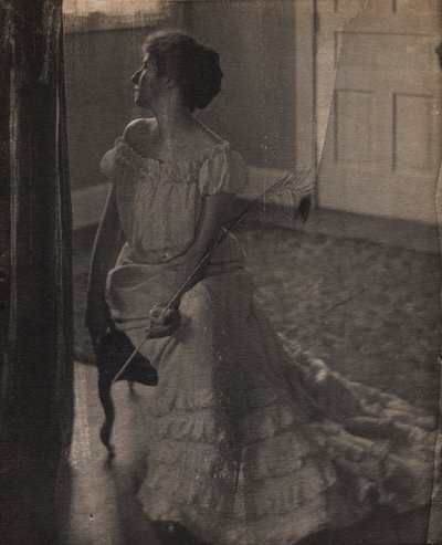 Riikinkukon sulka, n. 1902. tekijältä Clarence H. White