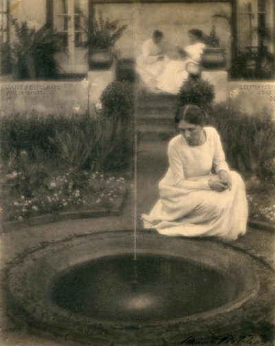 Lähde (platinapainatus) tekijältä Clarence Henry White