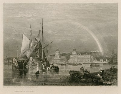 Greenwich Hospital, Lontoo tekijältä Clarkson Frederick Stanfield