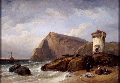Terracina Tower, 1854 tekijältä Clarkson Stanfield