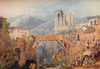 Tivoli, 1833 tekijältä Clarkson Stanfield